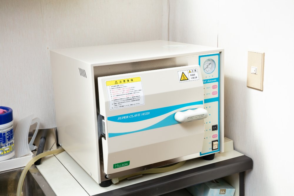 高圧蒸気滅菌器